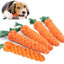 5 Piece Carrot Shaped Durable Pet Chew Rope Toy for Interactive Play