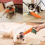 5 Piece Carrot Shaped Durable Pet Chew Rope Toy for Interactive Play