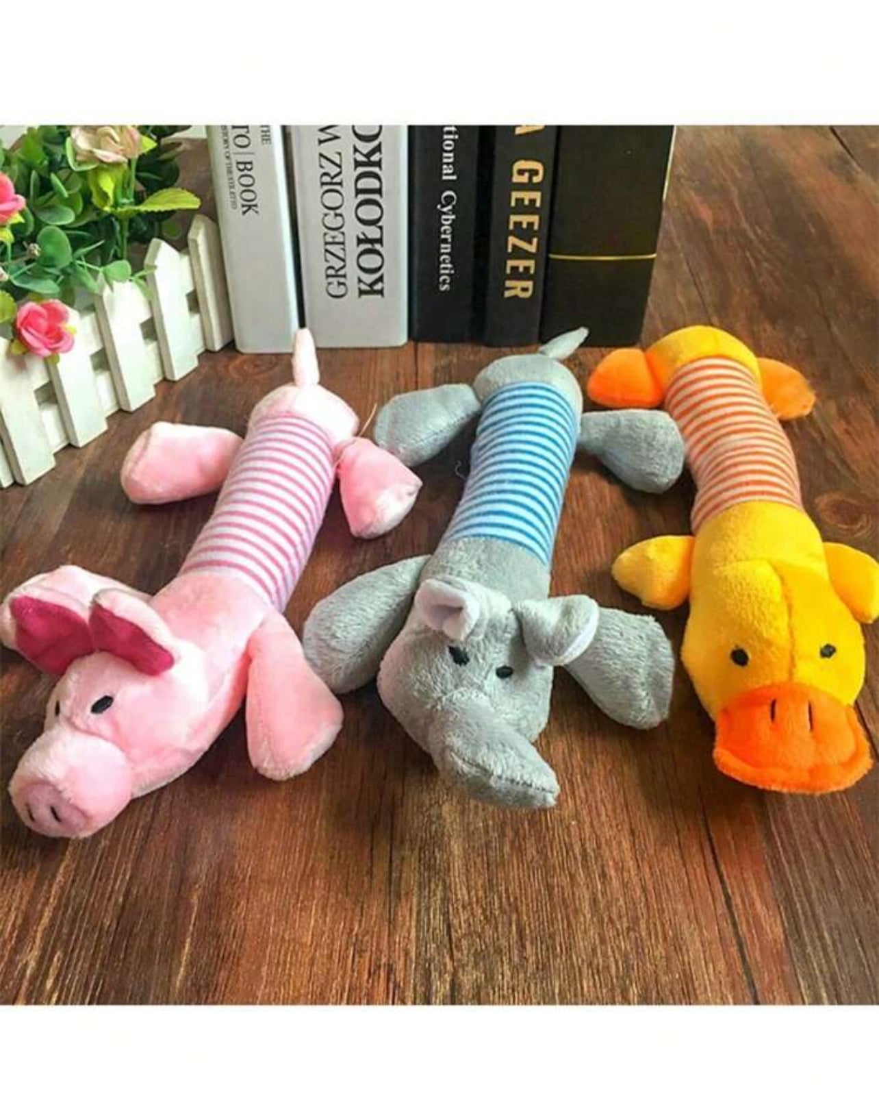 Funny and Durable Soft Dog Toy with Sound