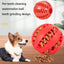 Extra Tough Rubber Interactive Ball for Dog with Teeth Cleaning Feature