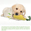 Corn Shaped Interactive Dog Chewing Toy with Rope and Sound