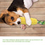 Corn Shaped Interactive Dog Chewing Toy with Rope and Sound