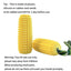 Corn Shaped Interactive Dog Chewing Toy with Rope and Sound