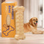 Durable Dog Chewing Bone Toy with Peanut Butter Flavor - It's Indestructible and Perfect for Aggressive Chewers 