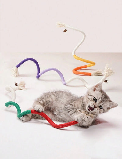 Durable and Self-Entertaining Cat Rope 