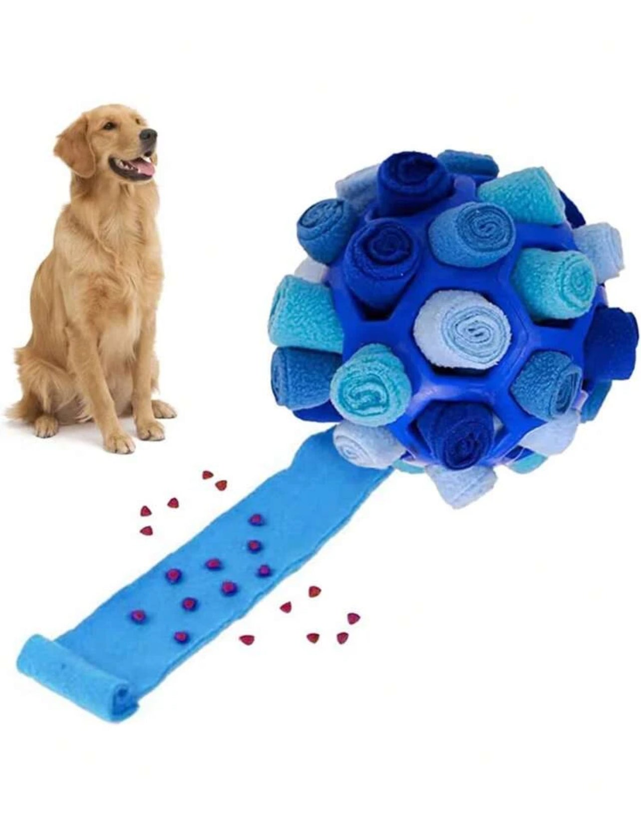 Interactive Block Ball Design Dog Toy for Fun and Training 