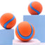 Set of 2 Bouncy Balls For Training, Play, Teeth Cleaning, Water Friendly