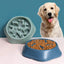 Dog or Cat Slow Feeder Bowl, Non-Slip Healthy Eating Slow Feeding Option for your Pet