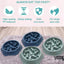 Dog or Cat Slow Feeder Bowl, Non-Slip Healthy Eating Slow Feeding Option for your Pet