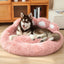 Plush Pet Bed in Paw Design