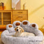 Plush Pet Bed in Paw Design