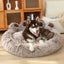 Plush Pet Bed in Paw Design