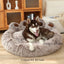 Plush Pet Bed in Paw Design