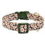 Flower Pattern Quick Release Collar for Indoor and Outdoor Use