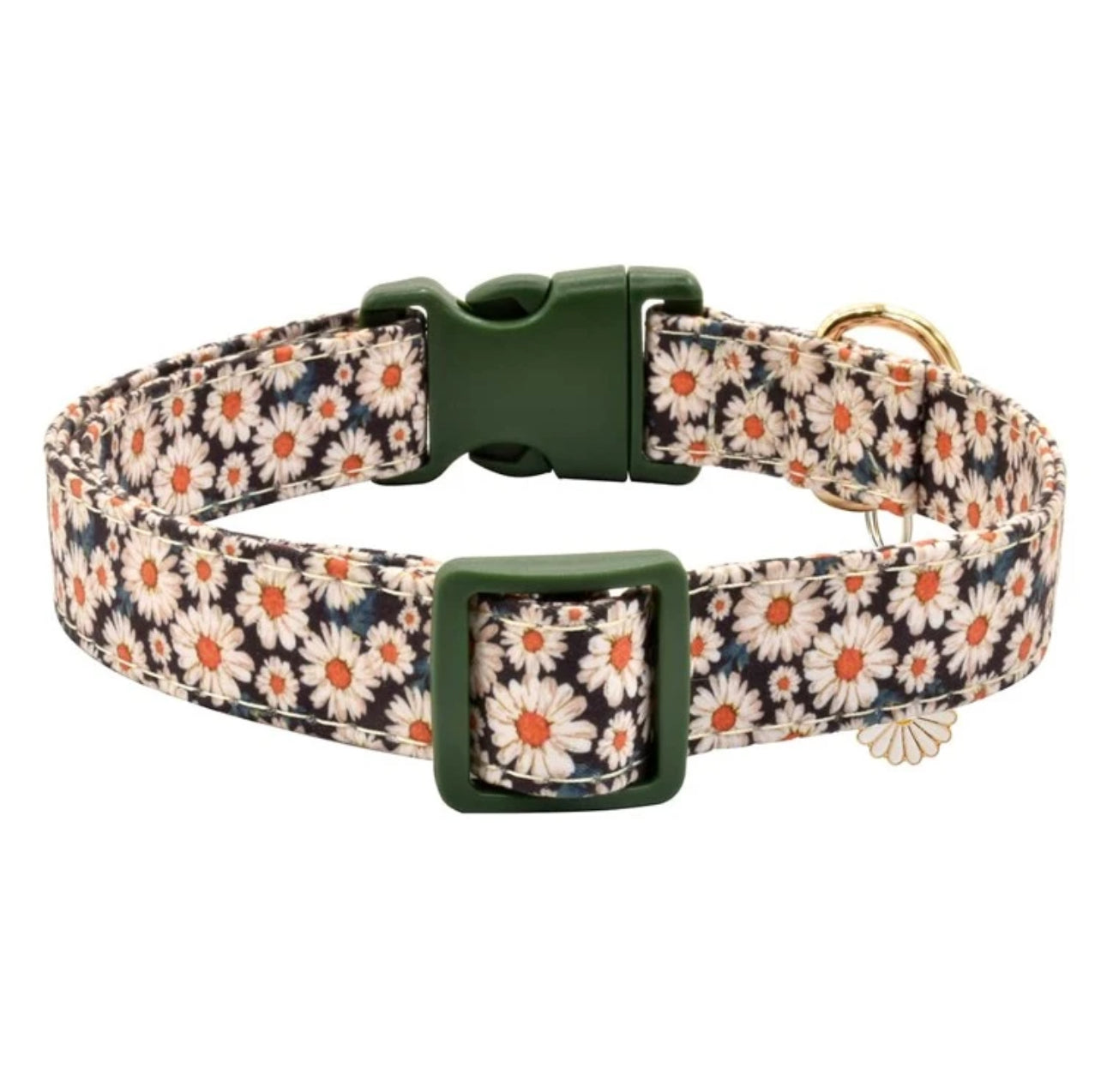 Flower Pattern Quick Release Collar for Indoor and Outdoor Use