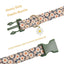 Flower Pattern Quick Release Collar for Indoor and Outdoor Use