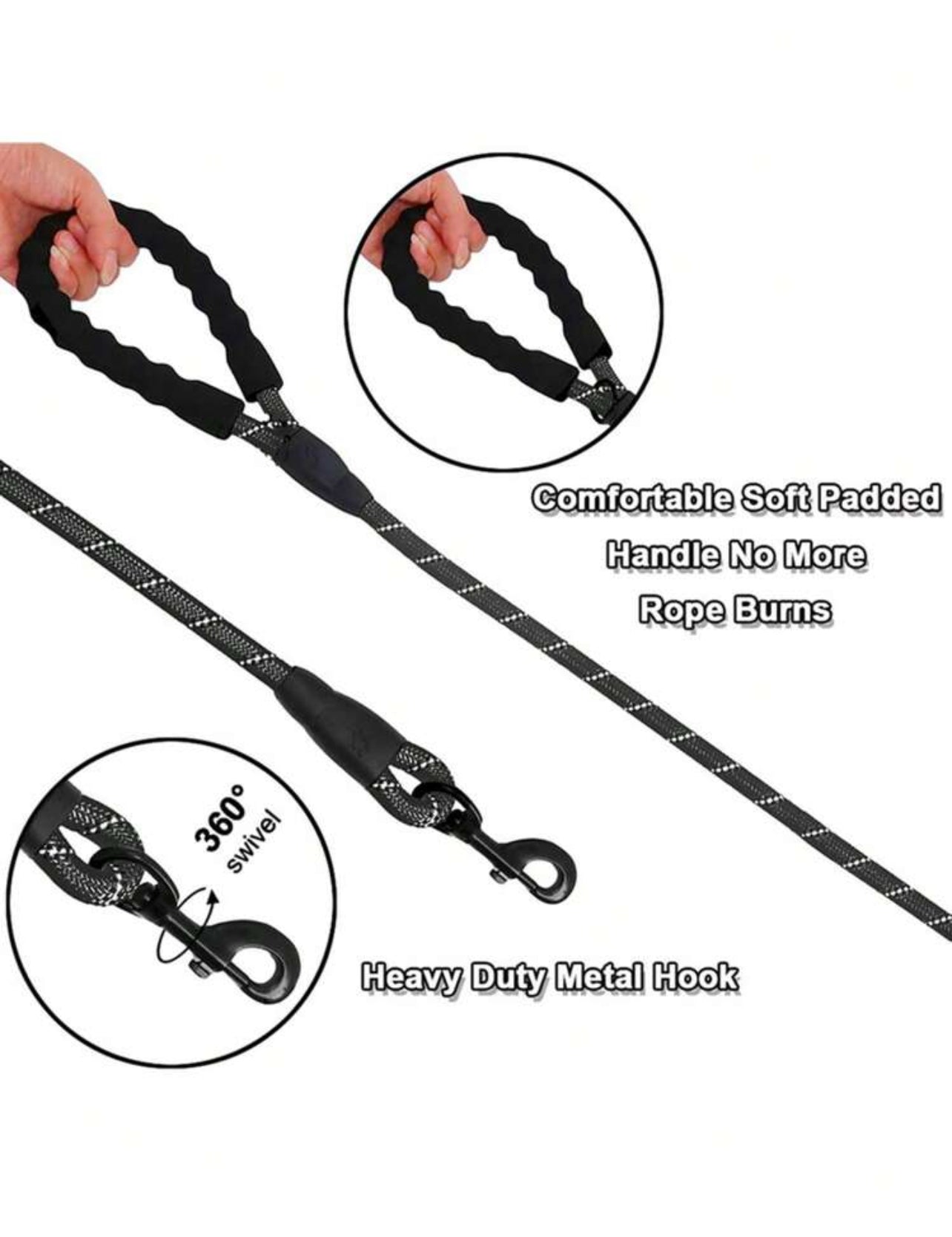 Reflective Pet Leash for Outdoor