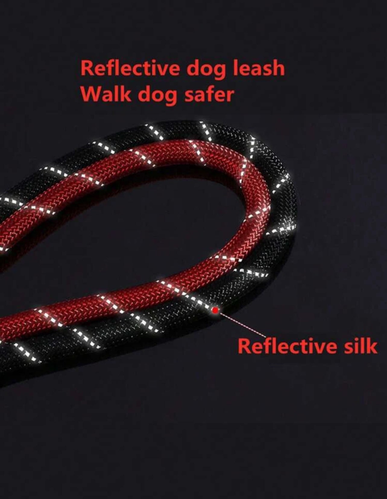 Reflective Pet Leash for Outdoor