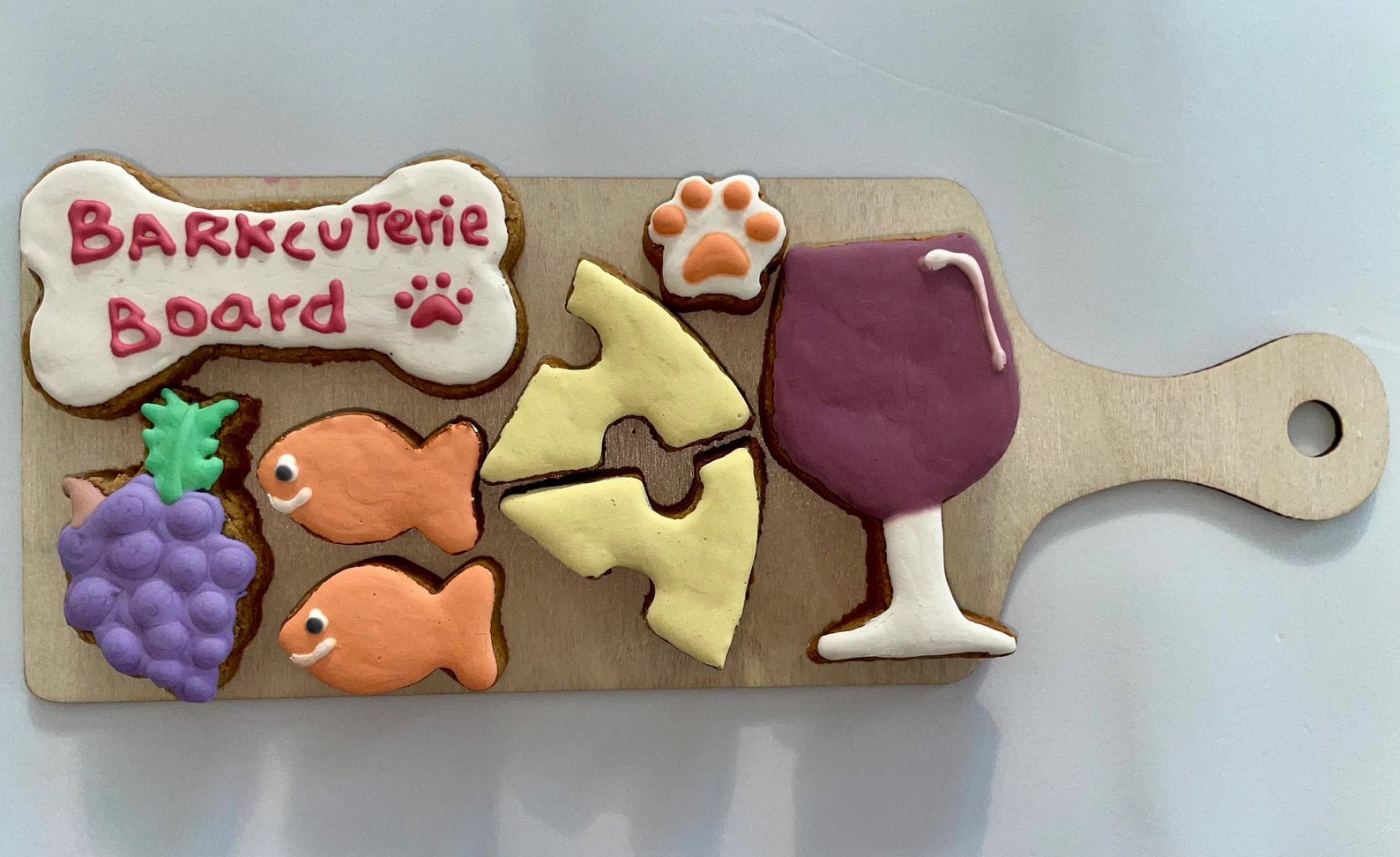 Set of 8 Home Made Adorable and Delicious Cookie Treats for Dogs